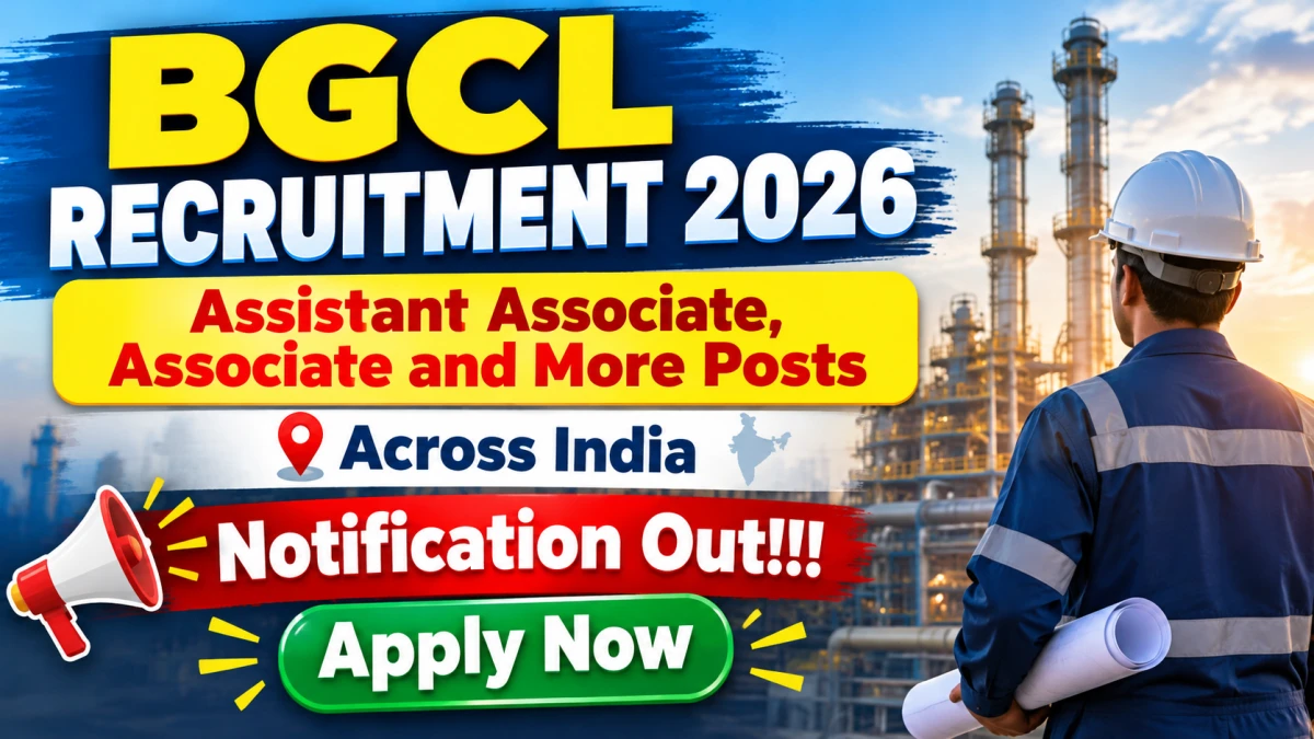 BGCL Recruitment 2026
