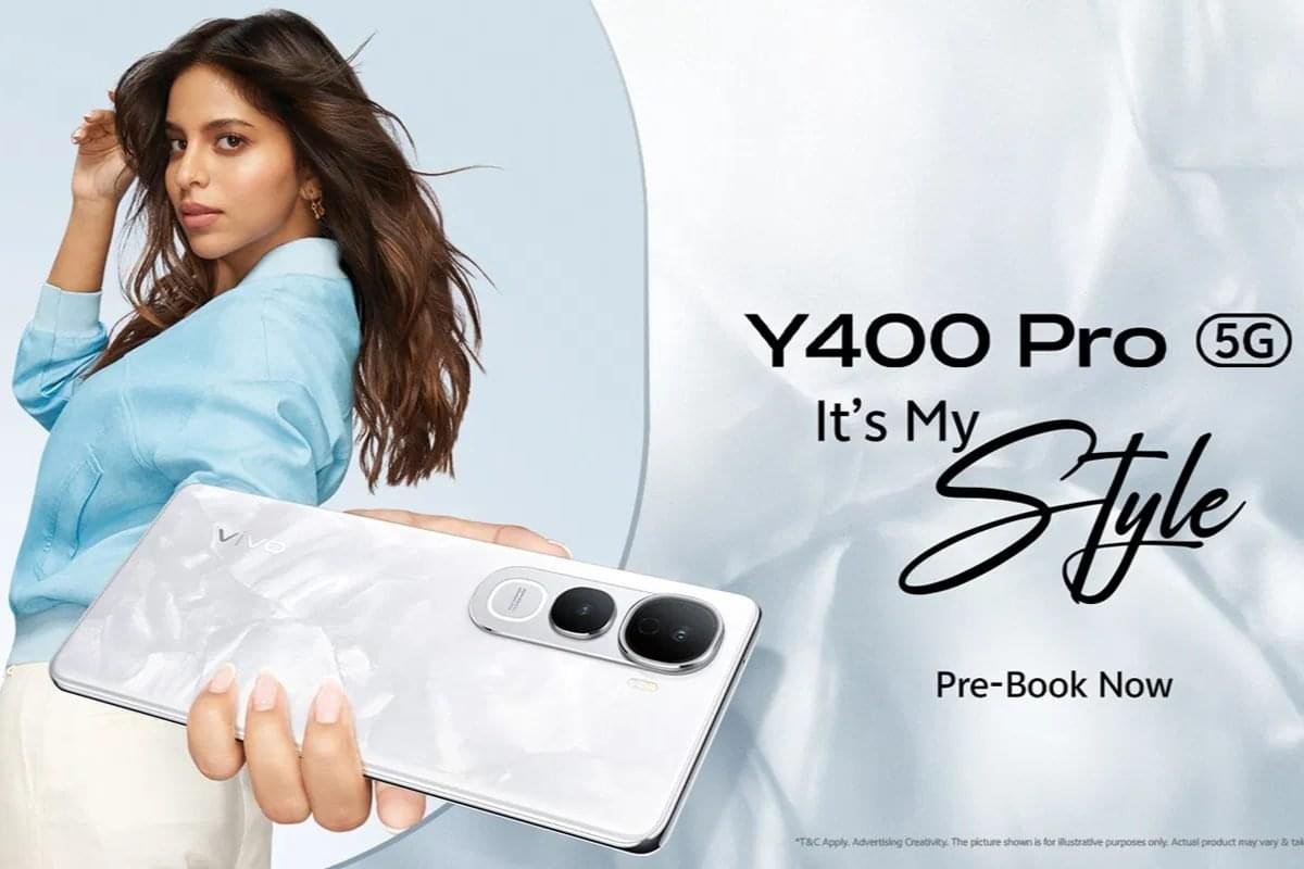 Vivo Y400 with 6000mAh Battery and 90W charging in just 21,999