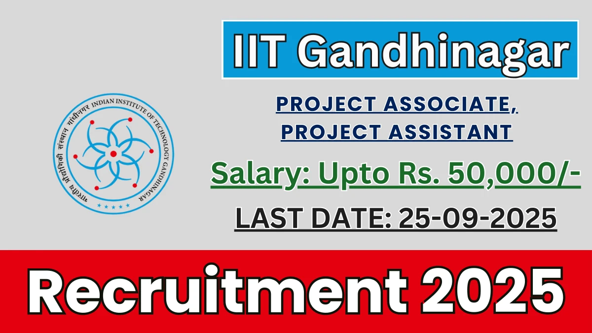 IIT Gandhinagar Recruitment 2025